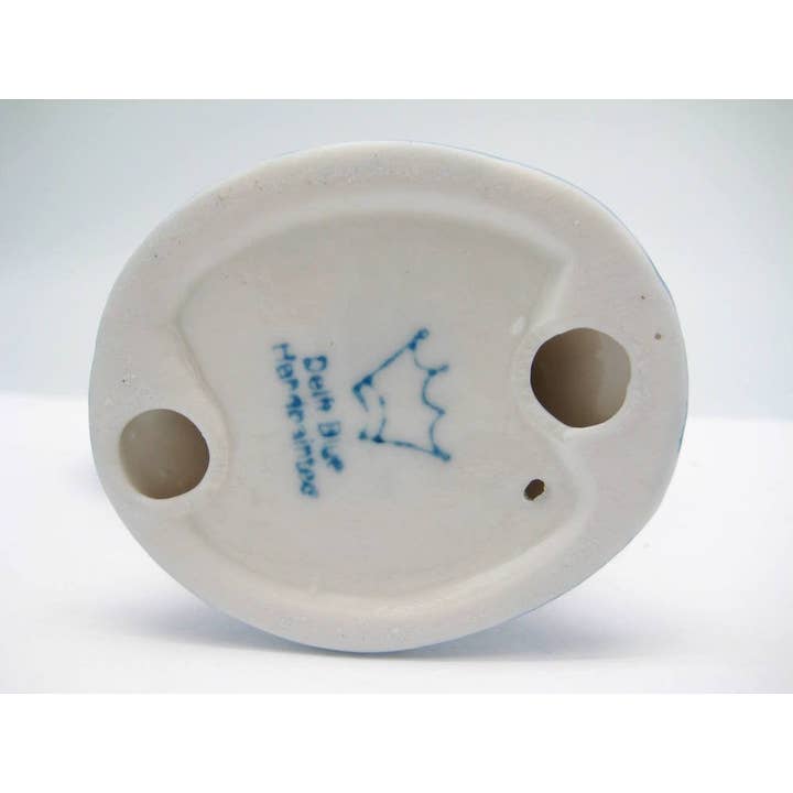 European Heritage Gifts - Wholesale Egg Cup/Holder - Delft Blue Ceramic Chicken Egg Cup Holder Standing