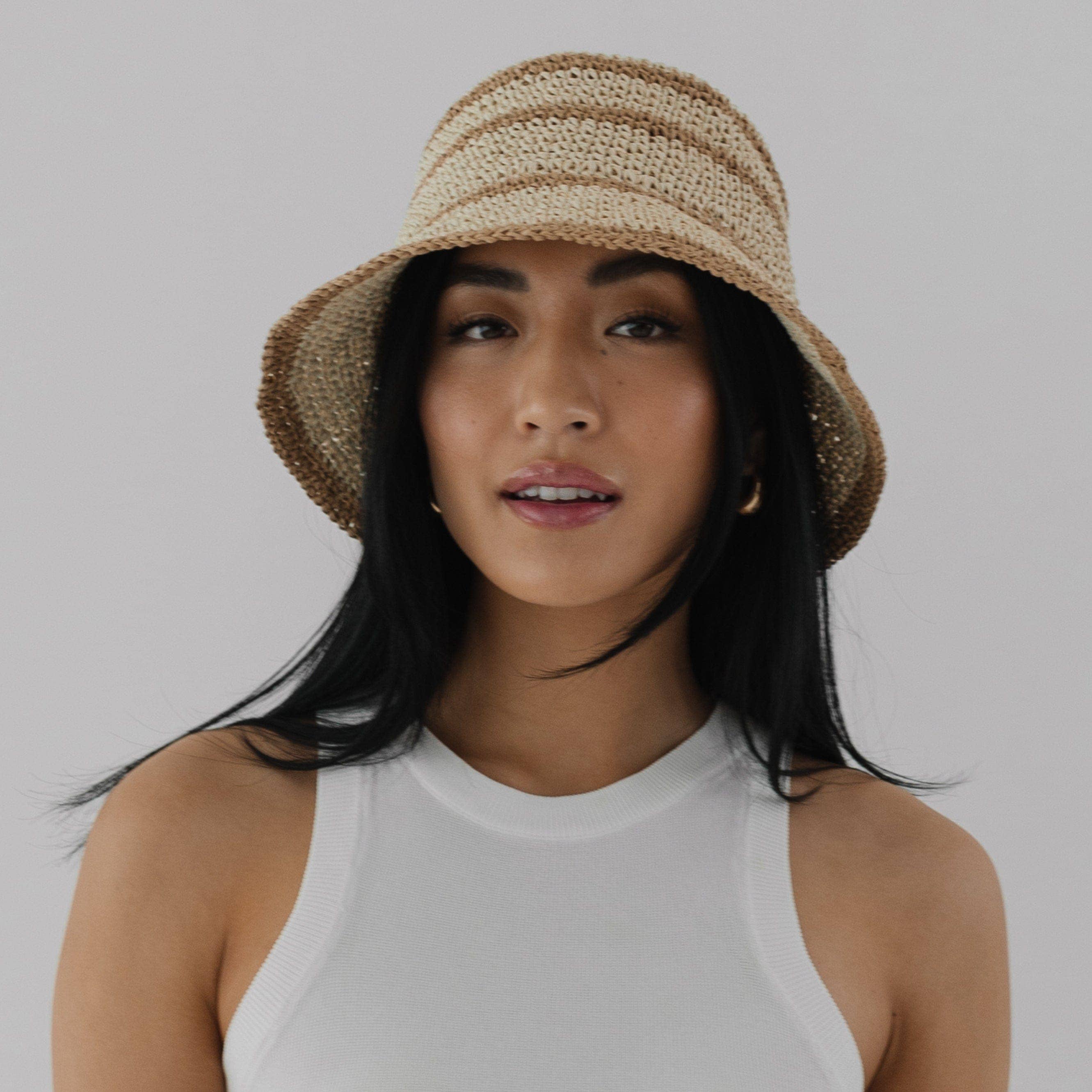 Gigi Pip - Wholesale Bucket Hat - Women's - Sal Crochet Bucket Hat9