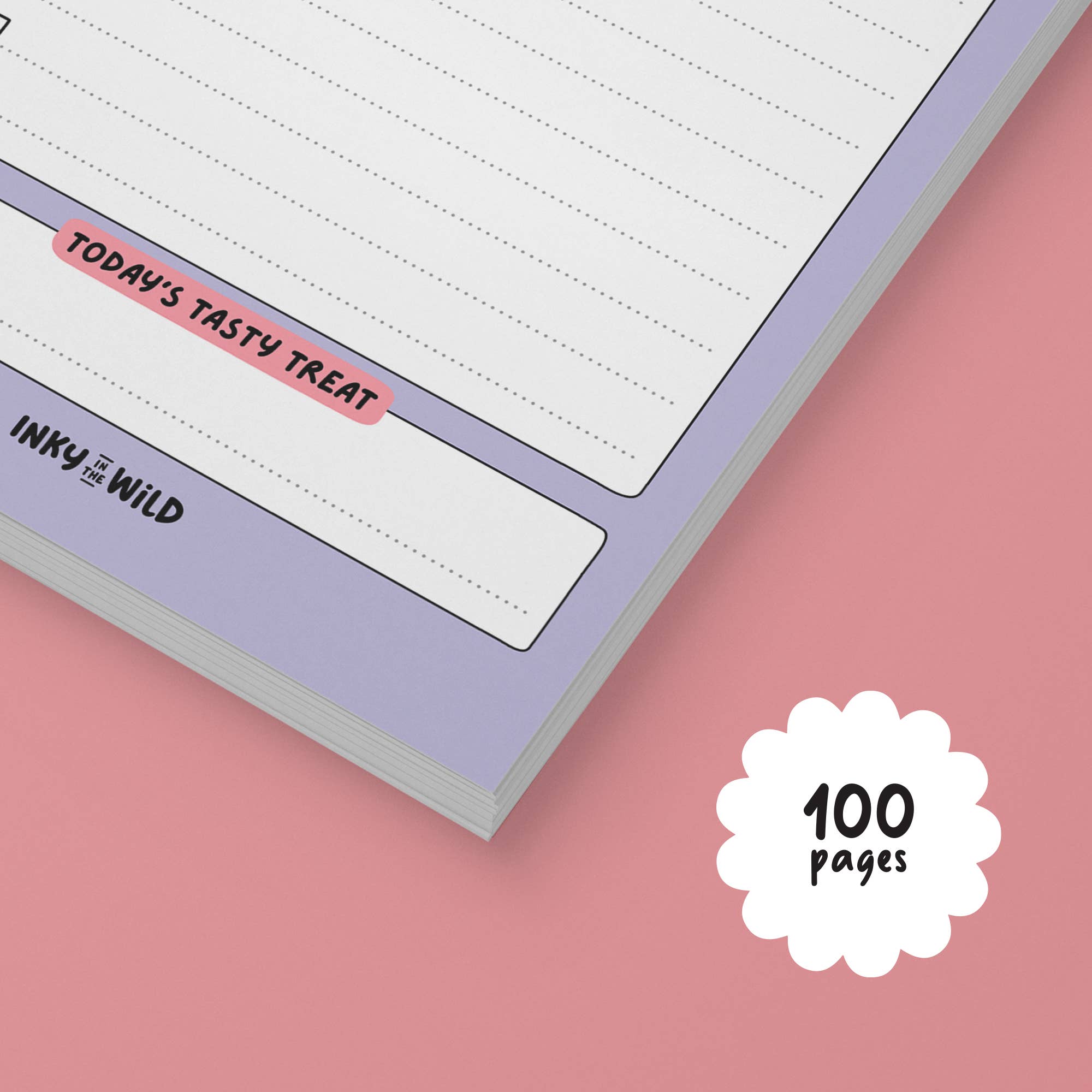 Inky in the Wild - Wholesale Notepad - Do It For The Snacks Notepad (A6) | Fun To Do List | Reward1