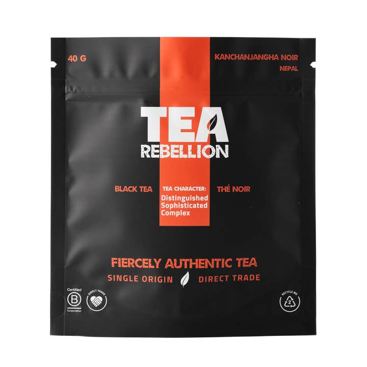 Kanchanjangha Noir - Black Tea | Nepal | 40g Loose Leaf Tea for wholesale by Tea Rebellion