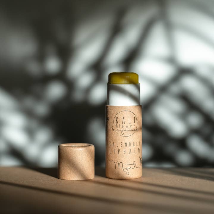 KaliFlower Organics - Wholesale Lip Balm - Organic Lip cerat in cardboard sleeve11