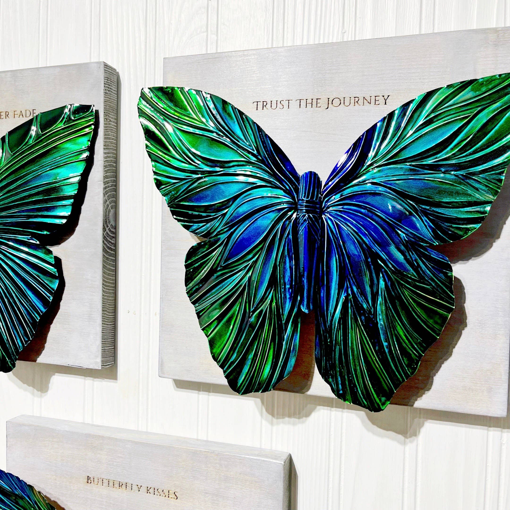Timber Lane Studio - Wholesale Wall Accent - Mounted Copper Butterfly8