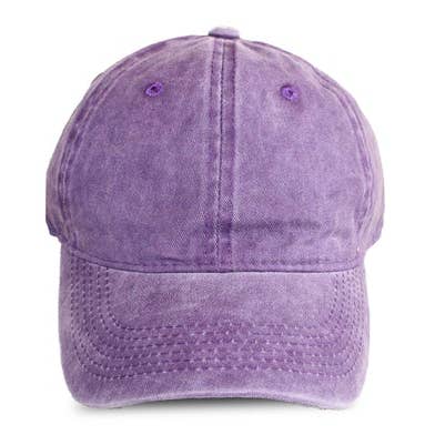 Lila justerbar keps för vuxna för wholesale av Pickles