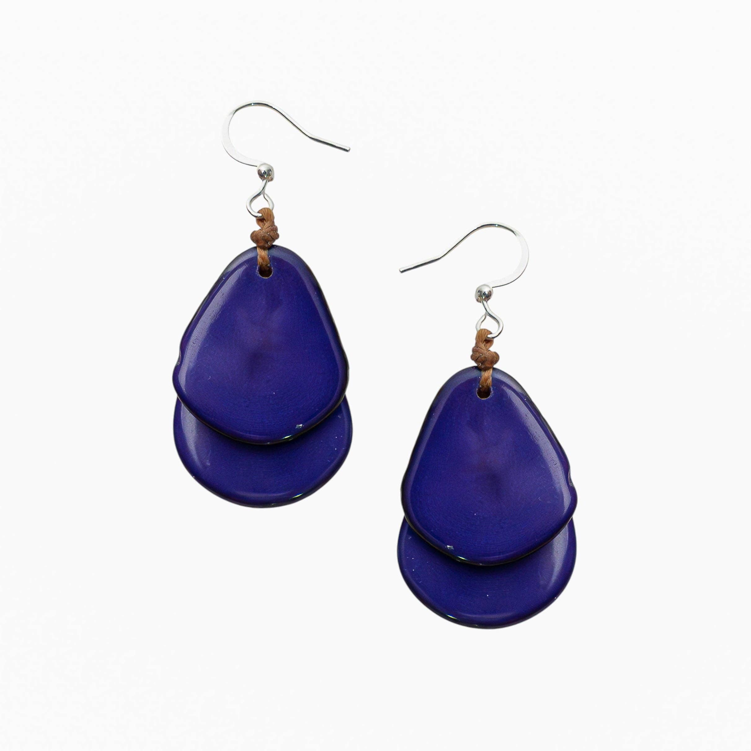 Organic Tagua Jewelry – Großhandel Ohrhänger – Fiesta Ohrringe58