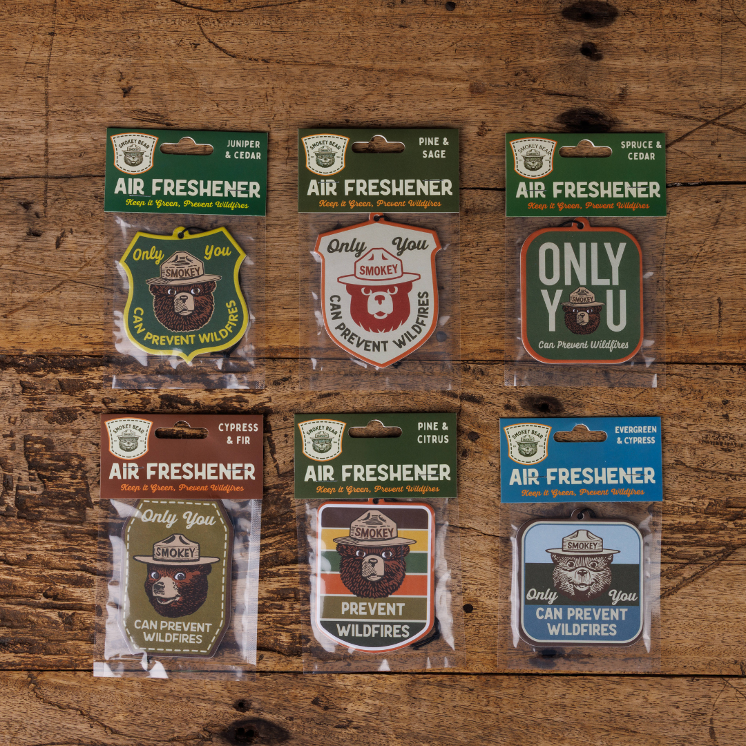 Good & Well Supply Co. – wholesale Air freshener – Juniper & Cedar - Smokey Bear Air Freshener1