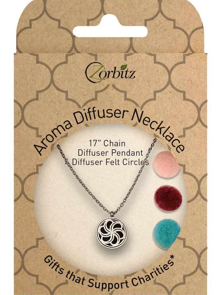 Zorbitz Aroma Diffuser Necklace for wholesale by Zorbitz