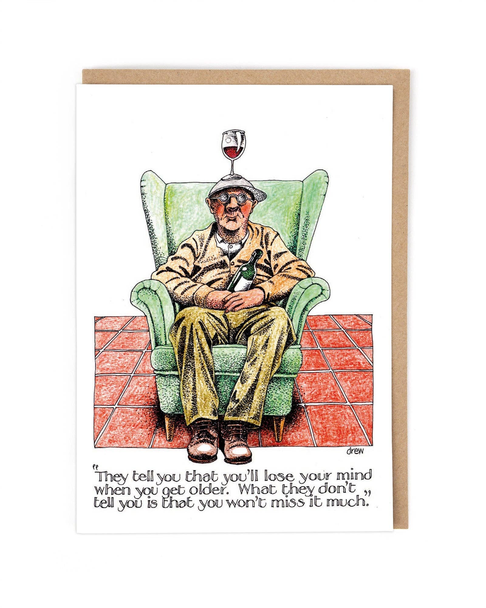 Cath Tate Cards – wholesale Birthday card – LOSE YOUR MIND 0