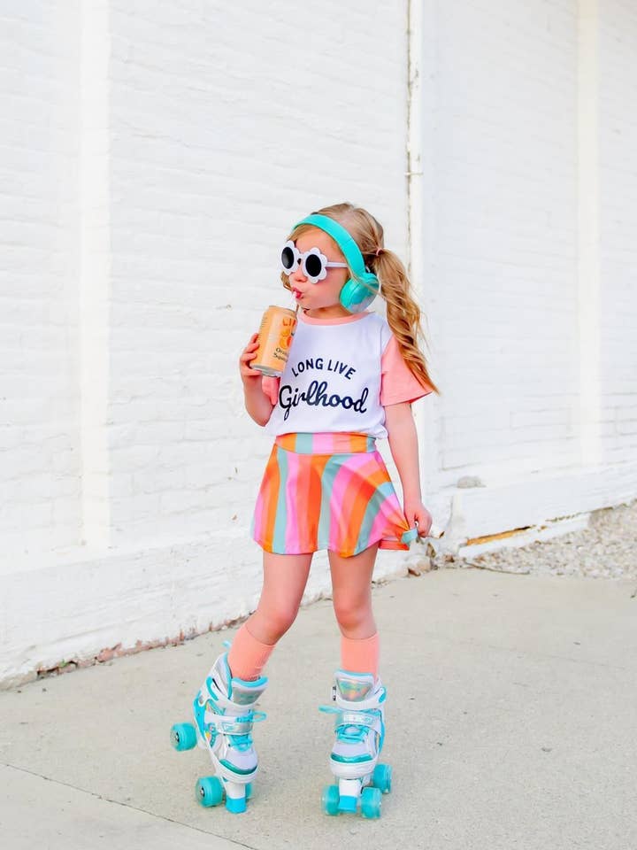 Holland Ave Clothing - Wholesale Screen Printed T-Shirt - Kids - Long Live Girlhood | Infant Toddler Youth Girls Shirt
