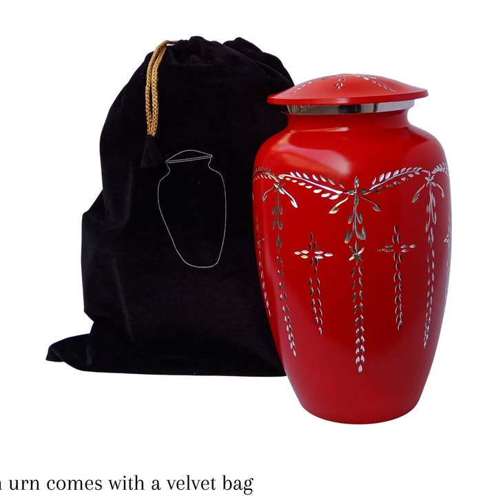 Diamond Cut Large Adult Cremation Urn for Human Ashes for wholesale by Plutus imports