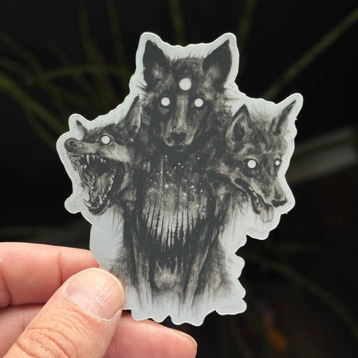 Adesivo Cerberus per la vendita all'ingrosso da parte di Brian Serway