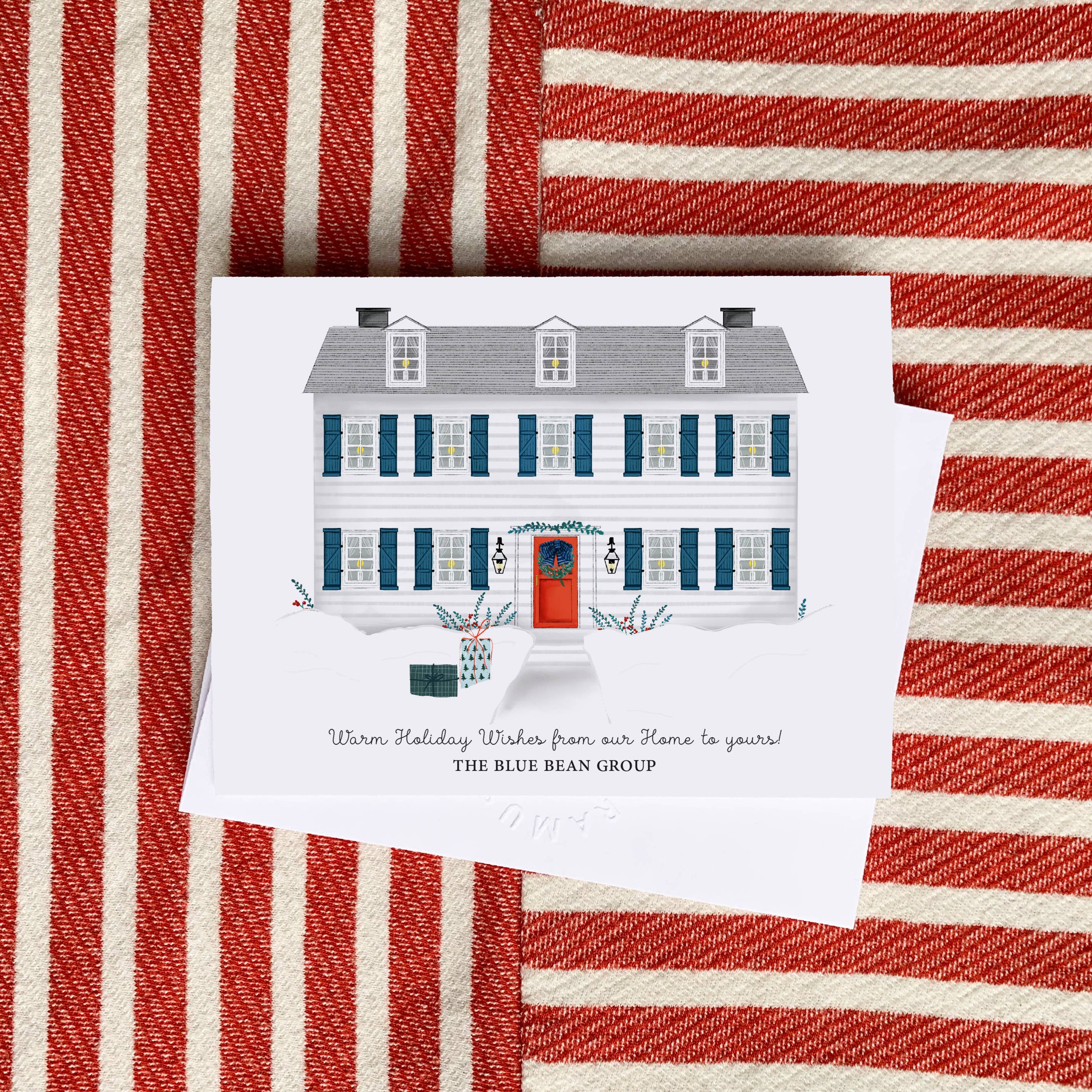 Ramus & Co. - Wholesale Season's Greetings Card - Semi-custom Holiday Card 🎄3