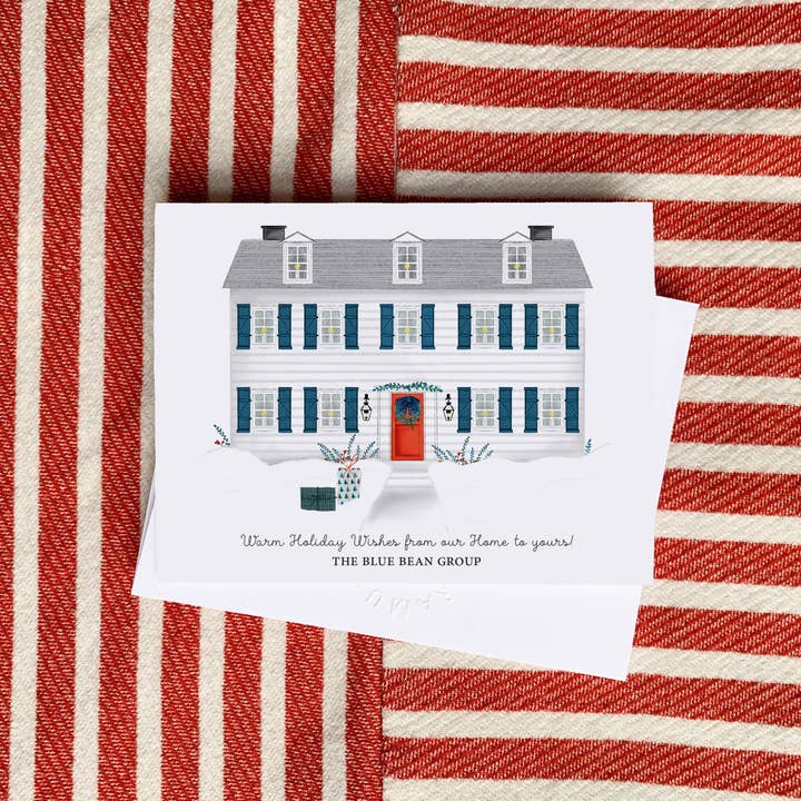 Ramus & Co. - Wholesale Season's Greetings Card - Semi-custom Holiday Card 🎄3