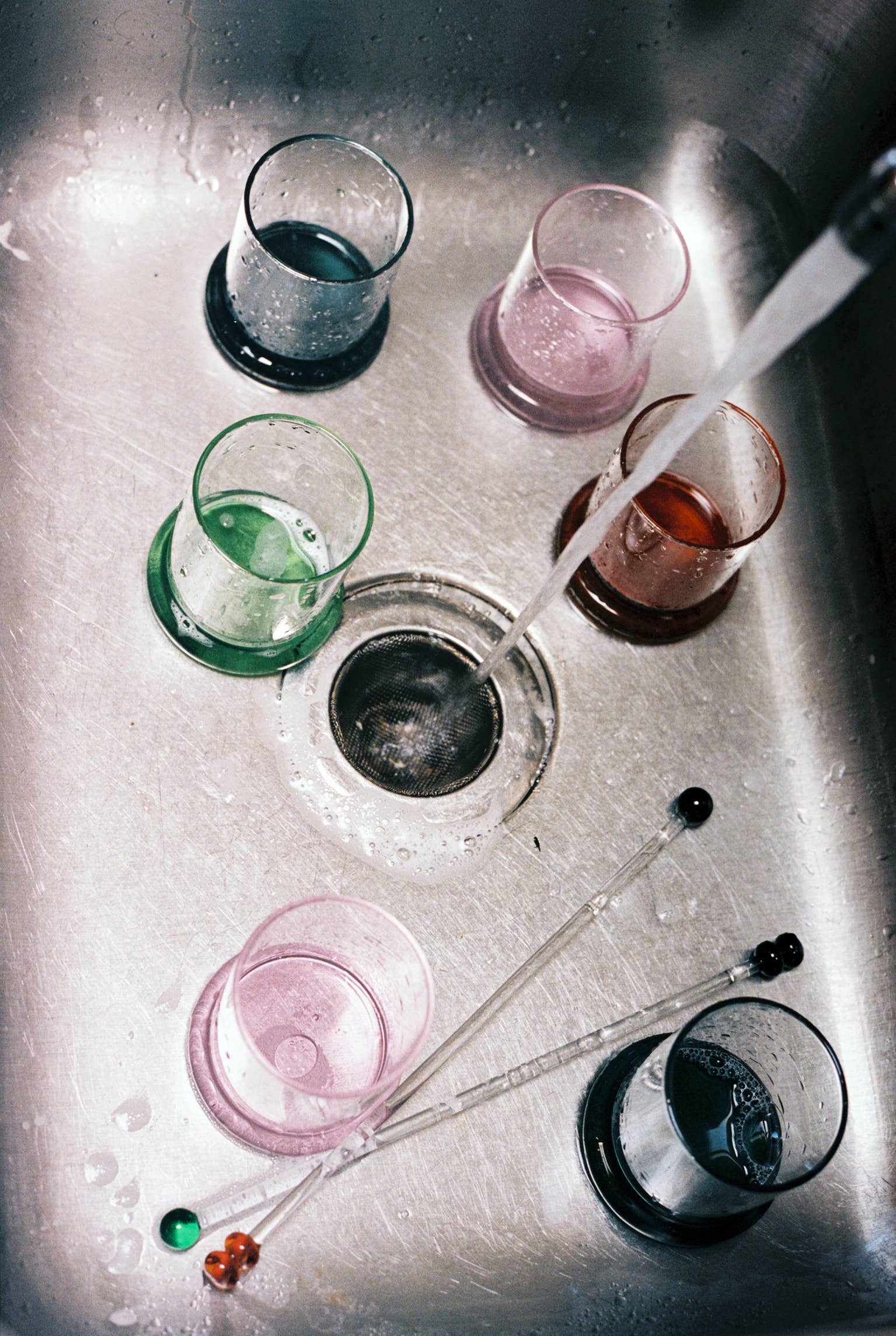 Sophie Lou Jacobsen - Wholesale Cocktail/likeur glas - Fritter tuimelset, roze3