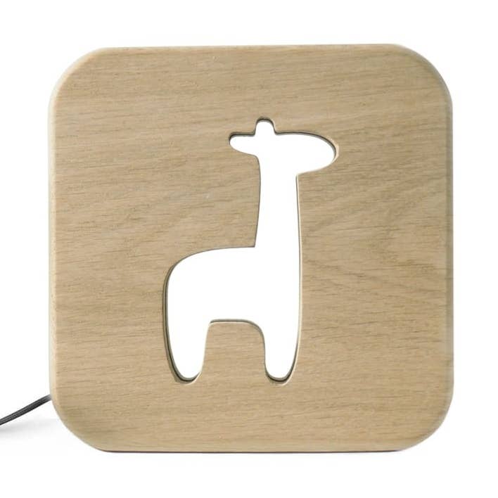 Barn Giraff Trä Nattlampa - Blumen för wholesale av GONE'S