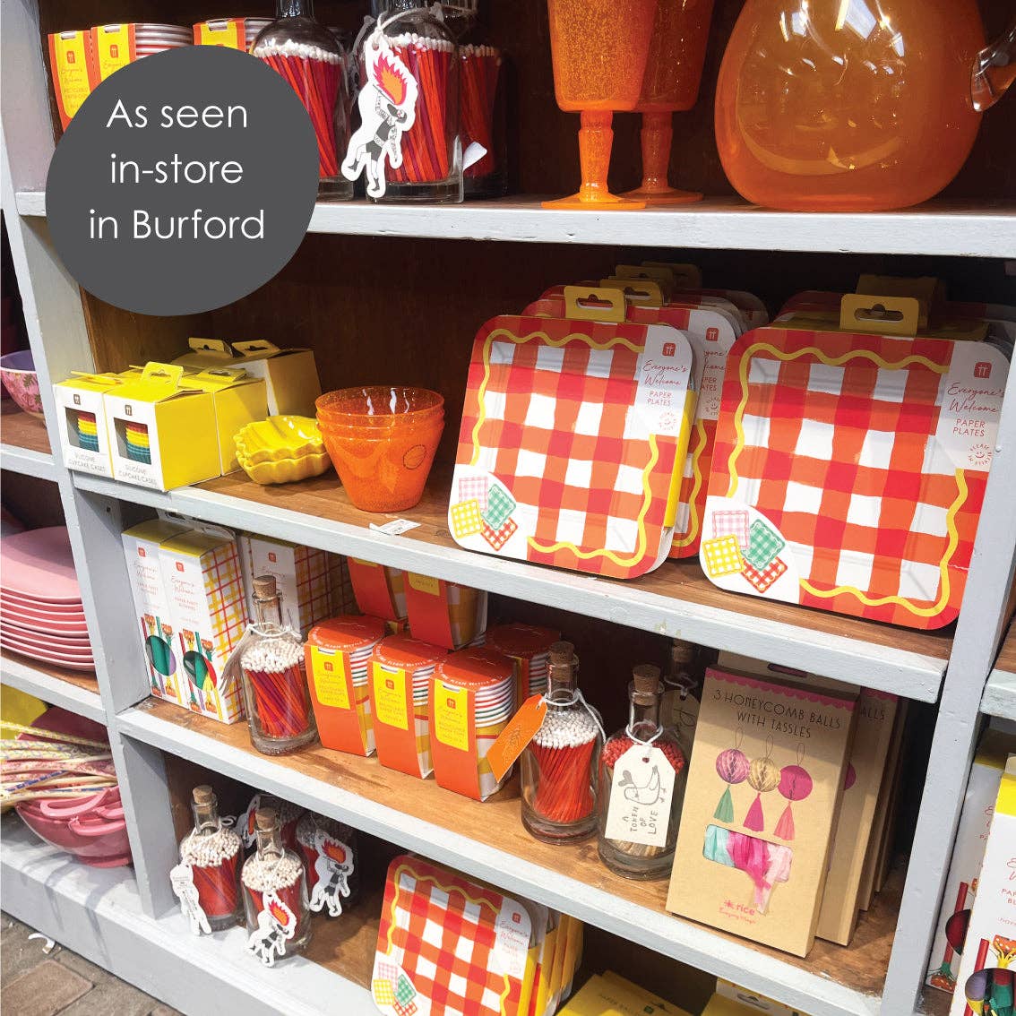 Talking Tables USA - Wholesale Disposable Napkin - Yellow Gingham Paper Napkins - 20 Pack | Party Napkins |6