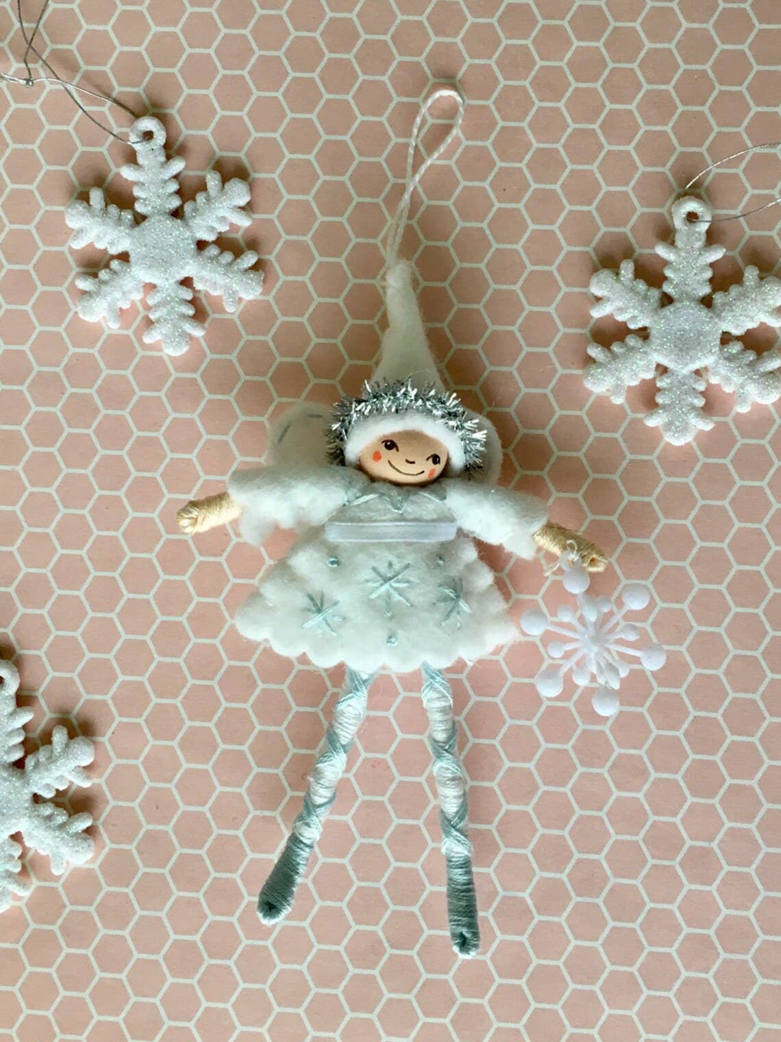 Pea Soup – Engroshandel Pynt – Sne Angel Ornament2