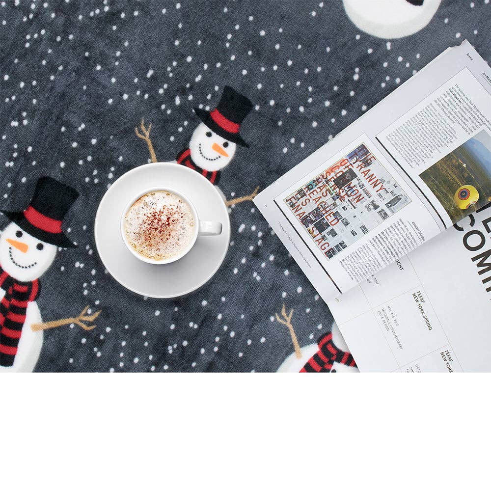 Pavilia - Vente Plaids - Plaid sherpa de Noël réversible29