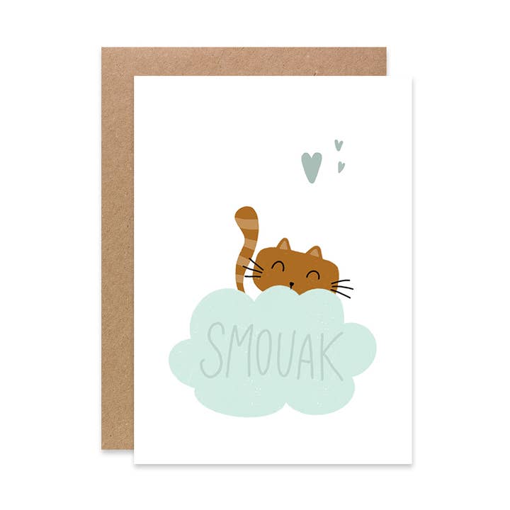 Smouack postkaart voor wholesale door Graphijoy