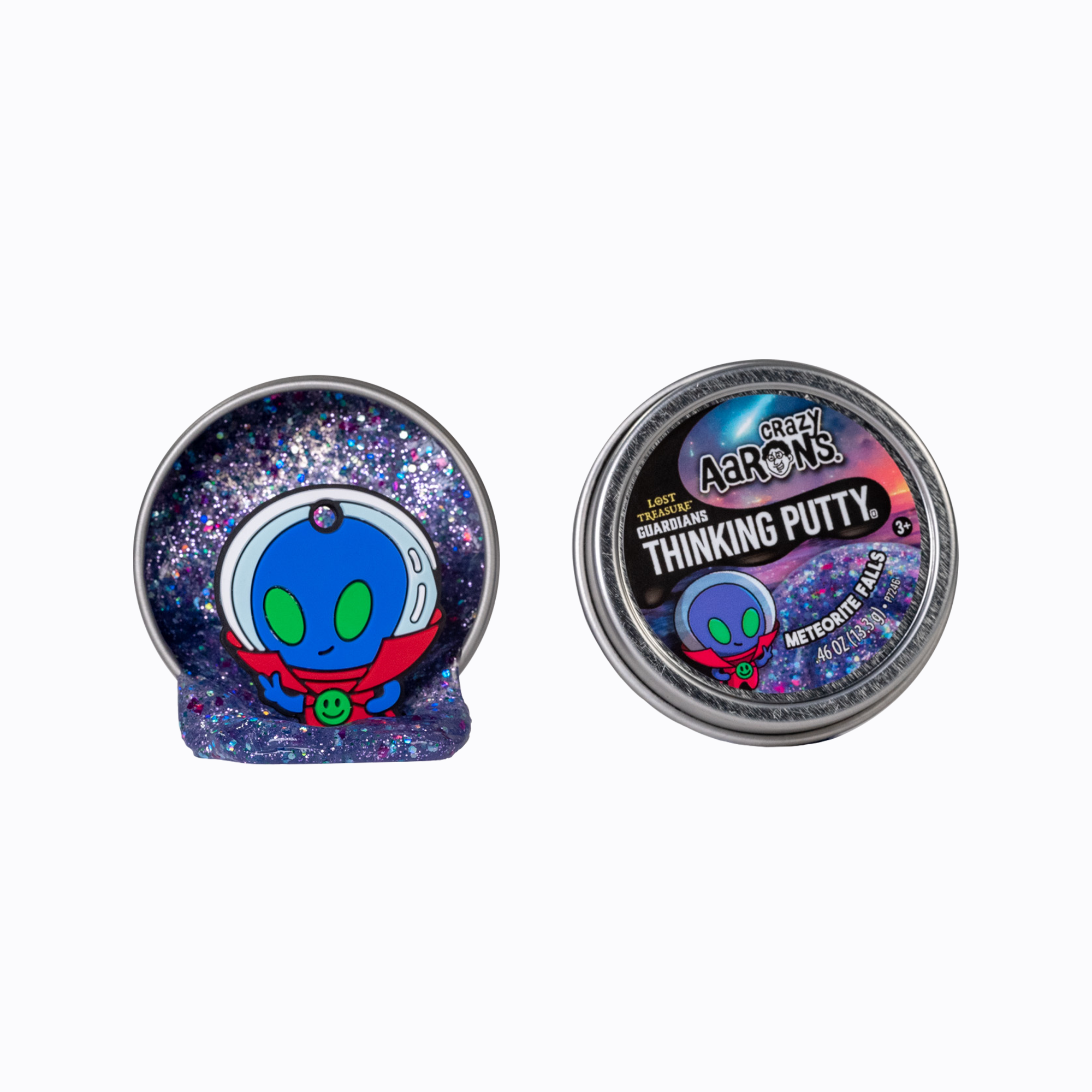 Crazy Aaron's - Wholesale Putty/Slime - Kids - Lost Treasure Guardians 60 Count 2" Tin Asst.2