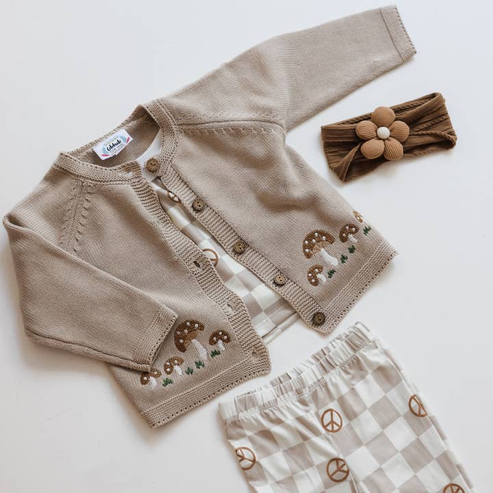 Celebrate Your Tribe - Wholesale Cardigan - Kids - Shroom and Bloom Cardigan2