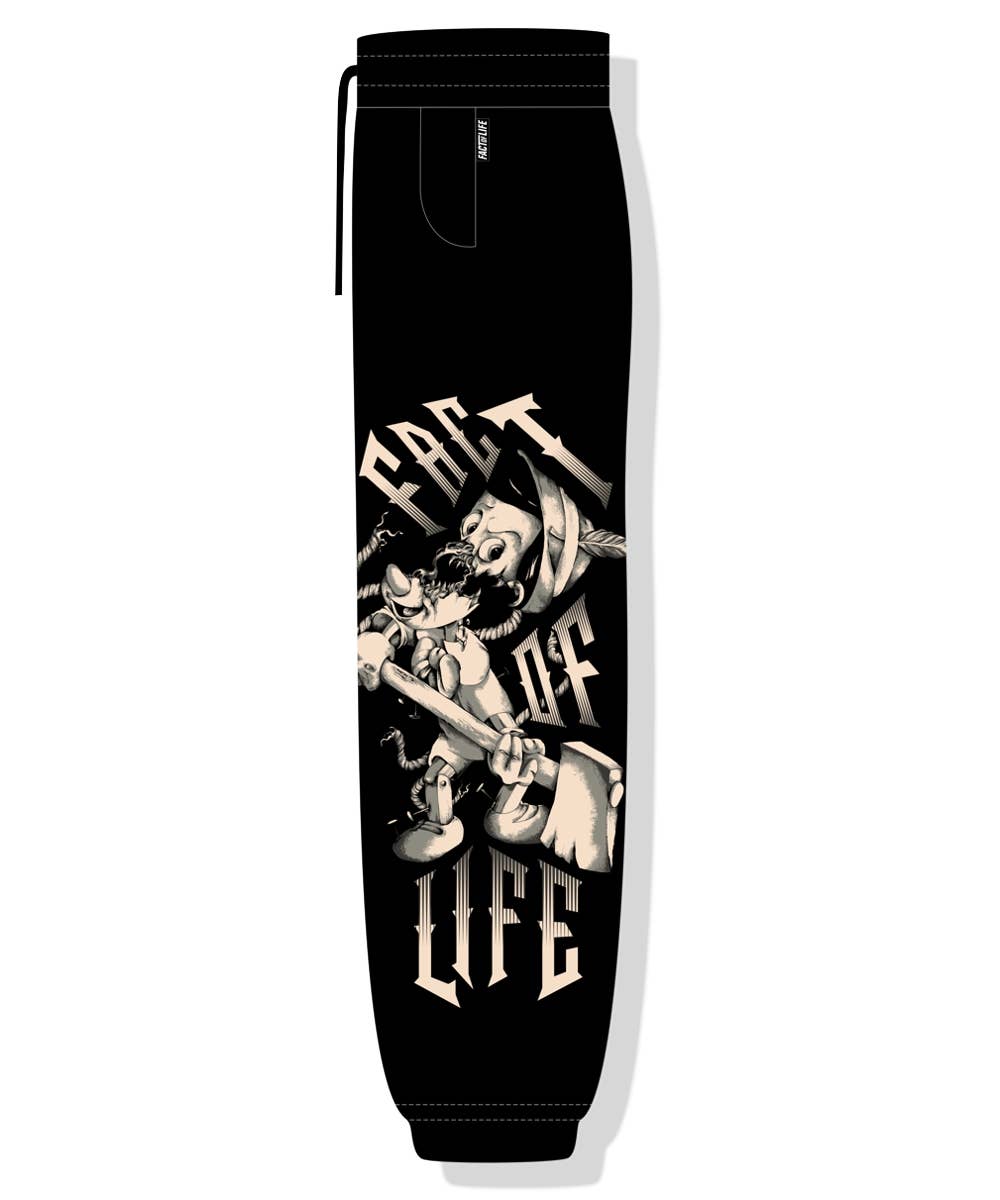 Fact of Life - Vente Pantalon de survêtement/de jogging – homme - Fact of Life Pantalon de jogging "Sinners" JH-13 noir1