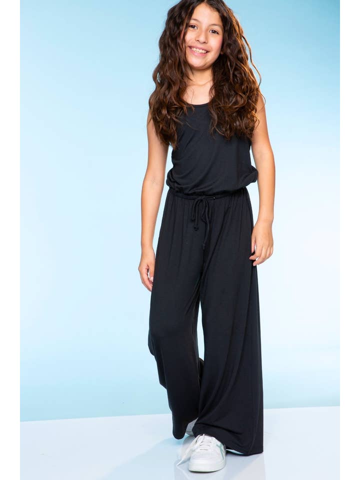 PixieLane - Wholesale Jumpsuit - Kids - Simply Soft Tank Wide Leg Jumpsuit