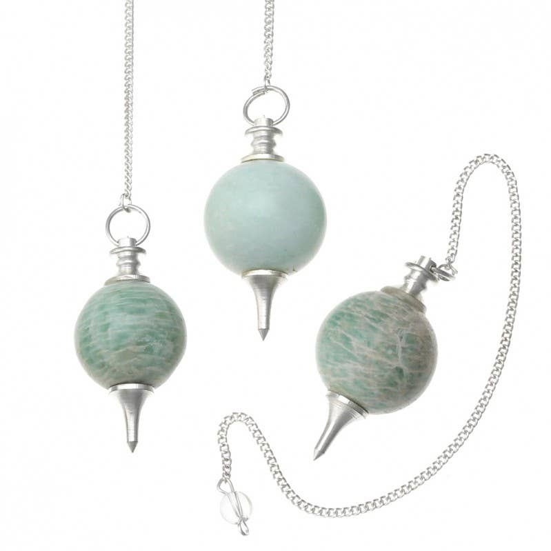 UniArt - Wholesale Spiritual Stone/Crystal - Spherical pendulum in natural stone5