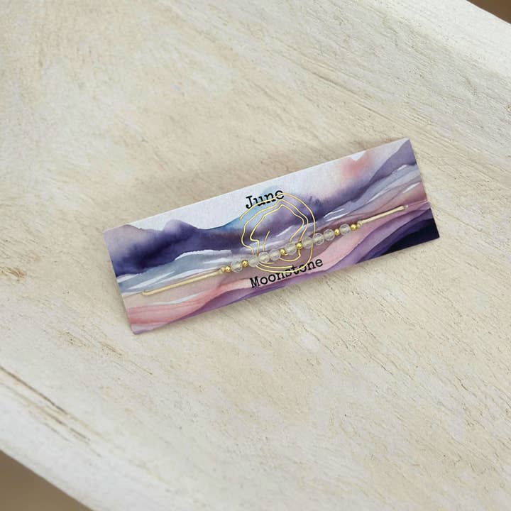 Picki Nicki - Vendita all'ingrosso Parure di gioielli - Braccialetto Birthstone, set di pietre preziose su carte21