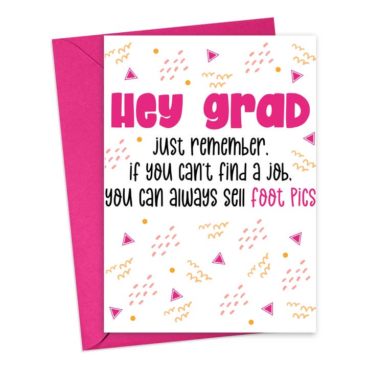 R is for Robo - Wholesale Graduation Card - Funny Graduation Card for Her Congratulations Grad Gifts0