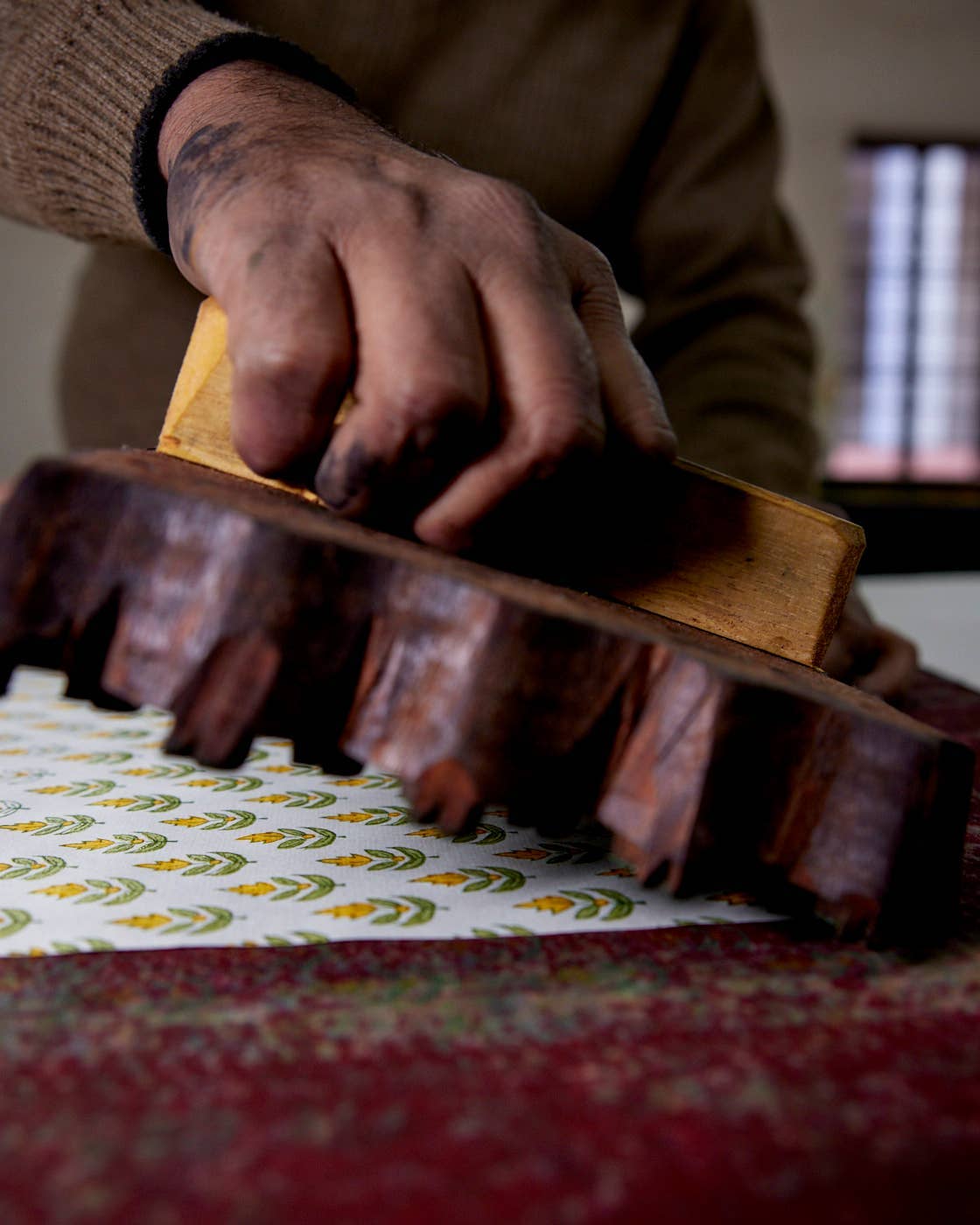 Paper Mirchi - Wholesale Gift Bag - Hand Block Printed Gift Bags (Small) - Sunshine10