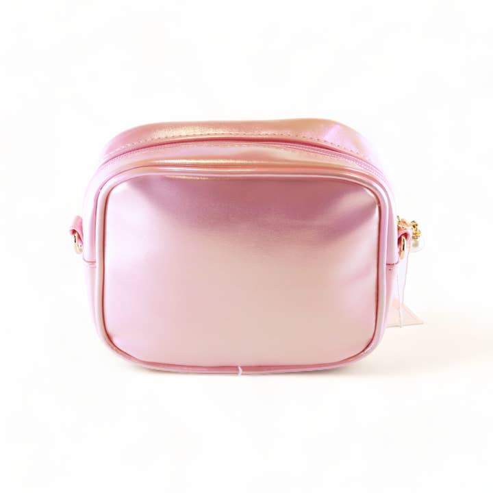 Doe a Dear - Wholesale Crossbody bag – kids - P30 B1284 Unicorn Holographic Purse (3 Colors)4