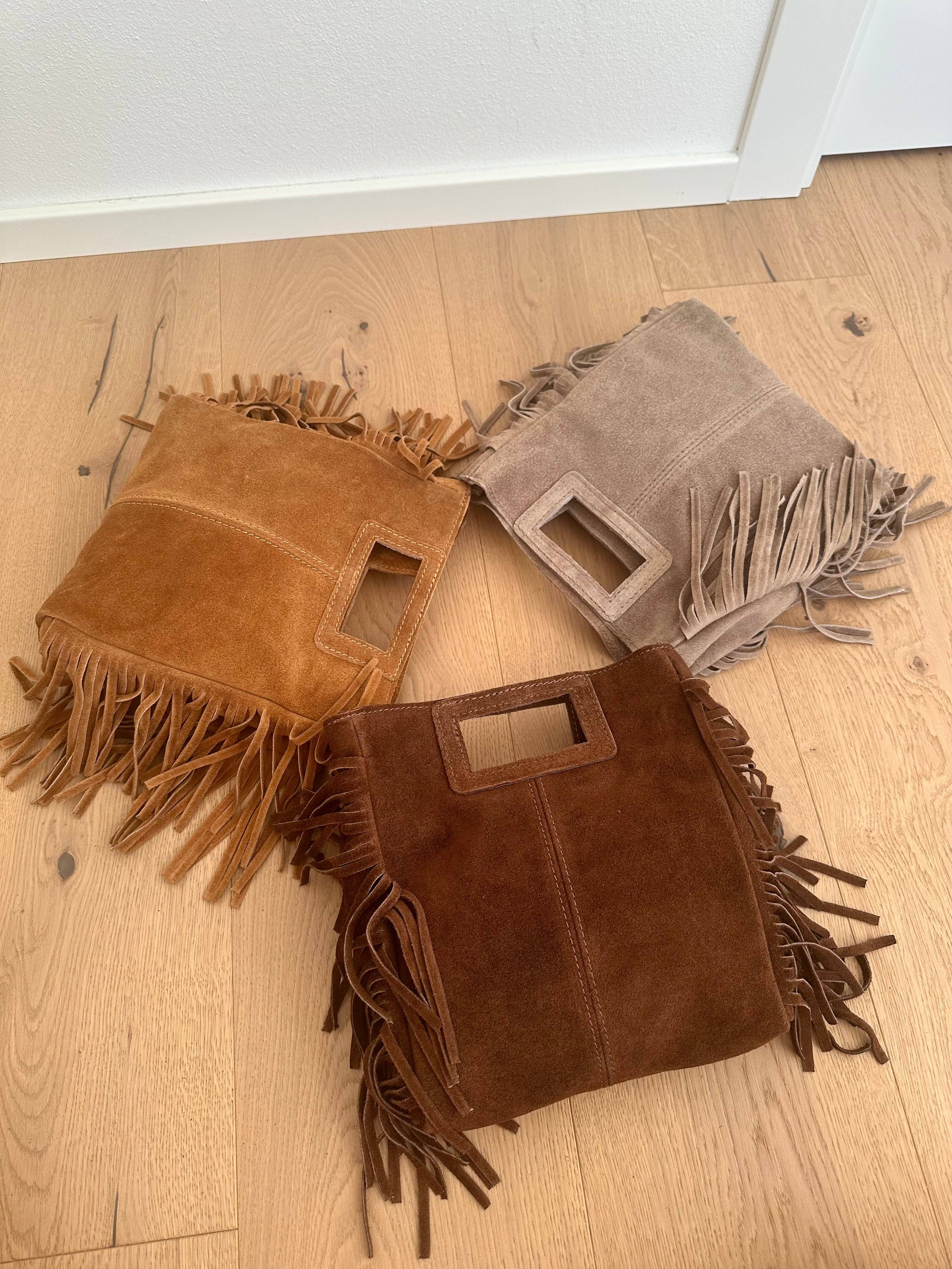 Zhade – wholesale Väska med handtag – Dam – LILLY - väska i äkta mockaläder9