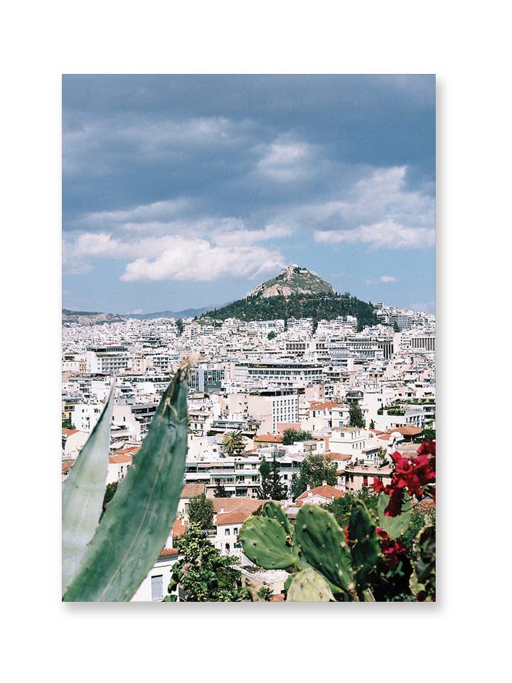 Postcard - Lykavittos for wholesale by A Week Abroad