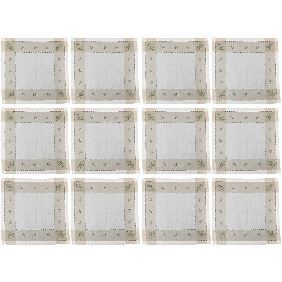 Dublin Gift Company – wholesale Tablecloth – Samuel Lamont Kinsale Irish Shamrock Tablecloth6