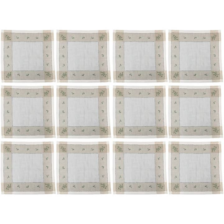 Dublin Gift Company - Wholesale Tablecloth - Samuel Lamont Kinsale Irish Shamrock Tablecloth6