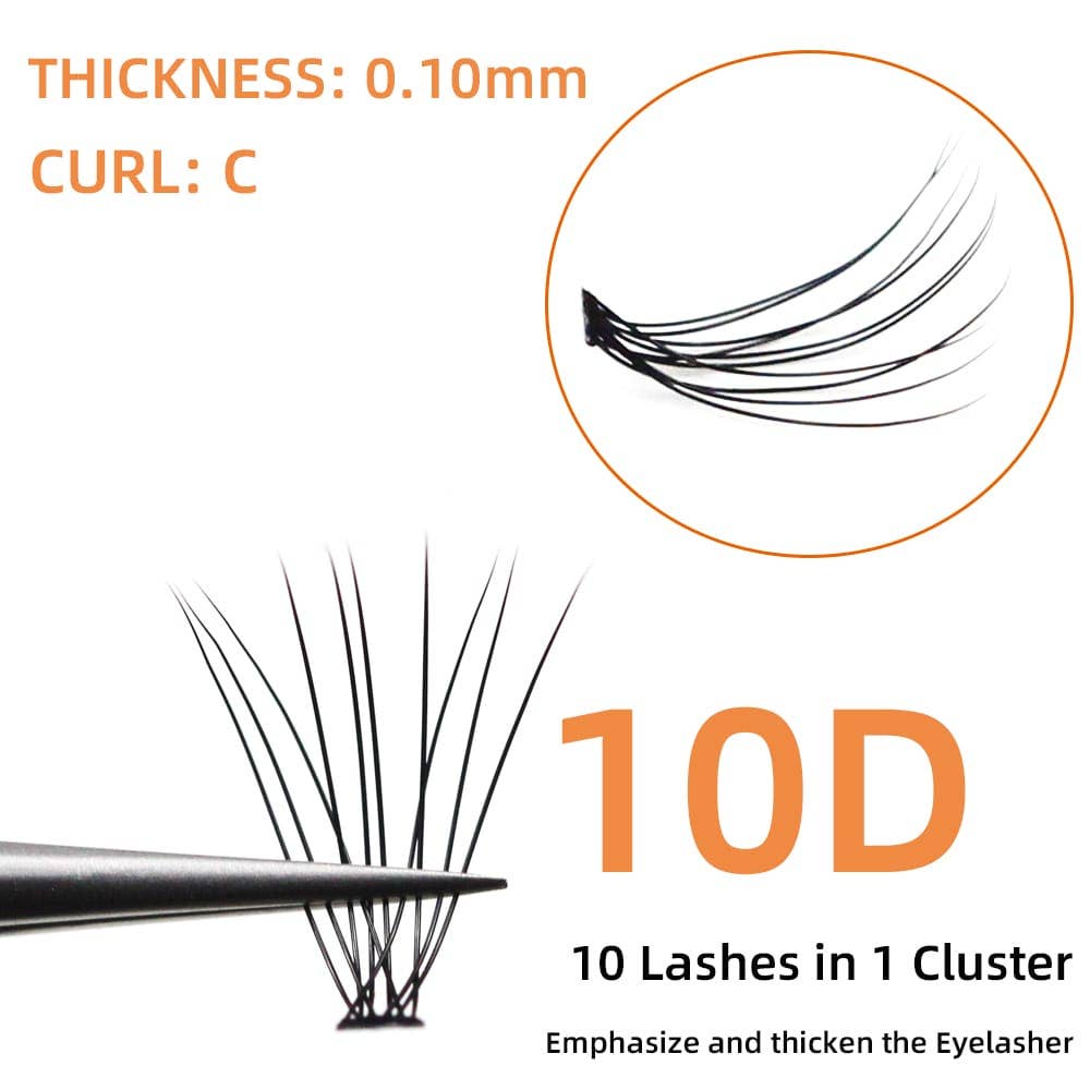 BrookPark Beauty - Wholesale False/Fake Eyelashes - 60pcs/Set Individual Cluster EyeLashes7