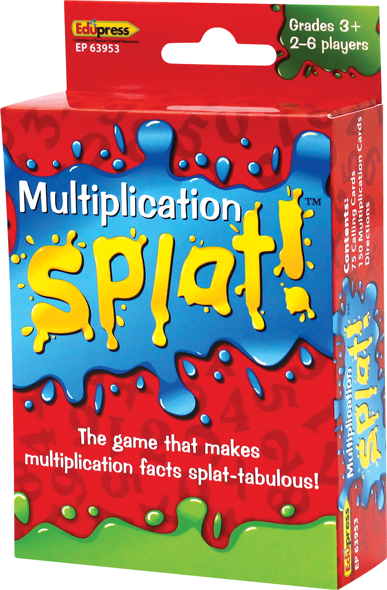 Teacher Created Resources – Engroshandel Læringskort - Børn og baby – Splat™ -spil: Multiplikation0