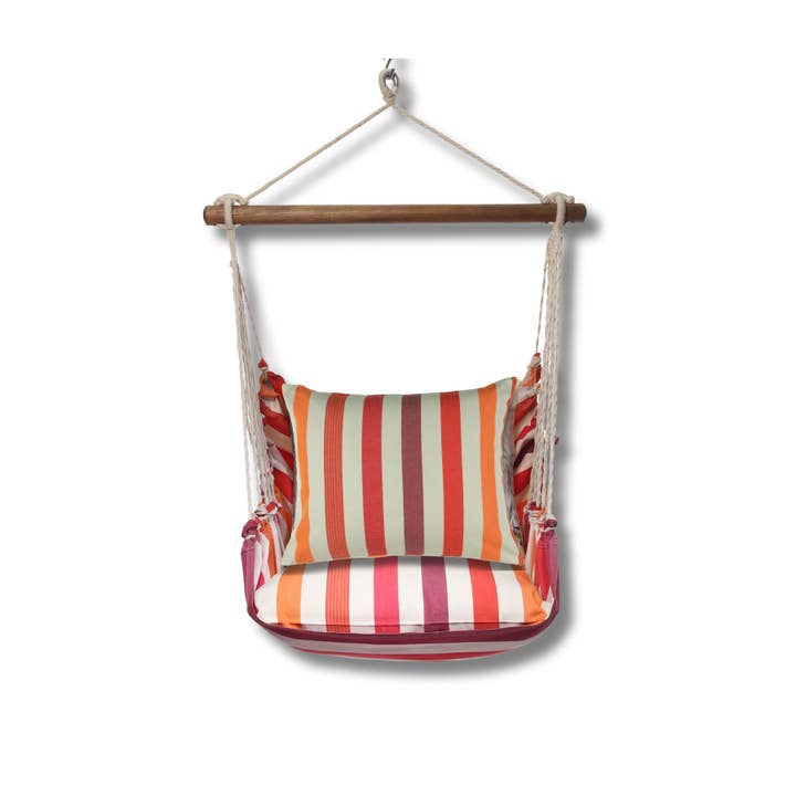 Magnolia Casual - Wholesale Swing Set - Hammock Swing 4-Piece Set indoor / outdoor - Cristina Stripe