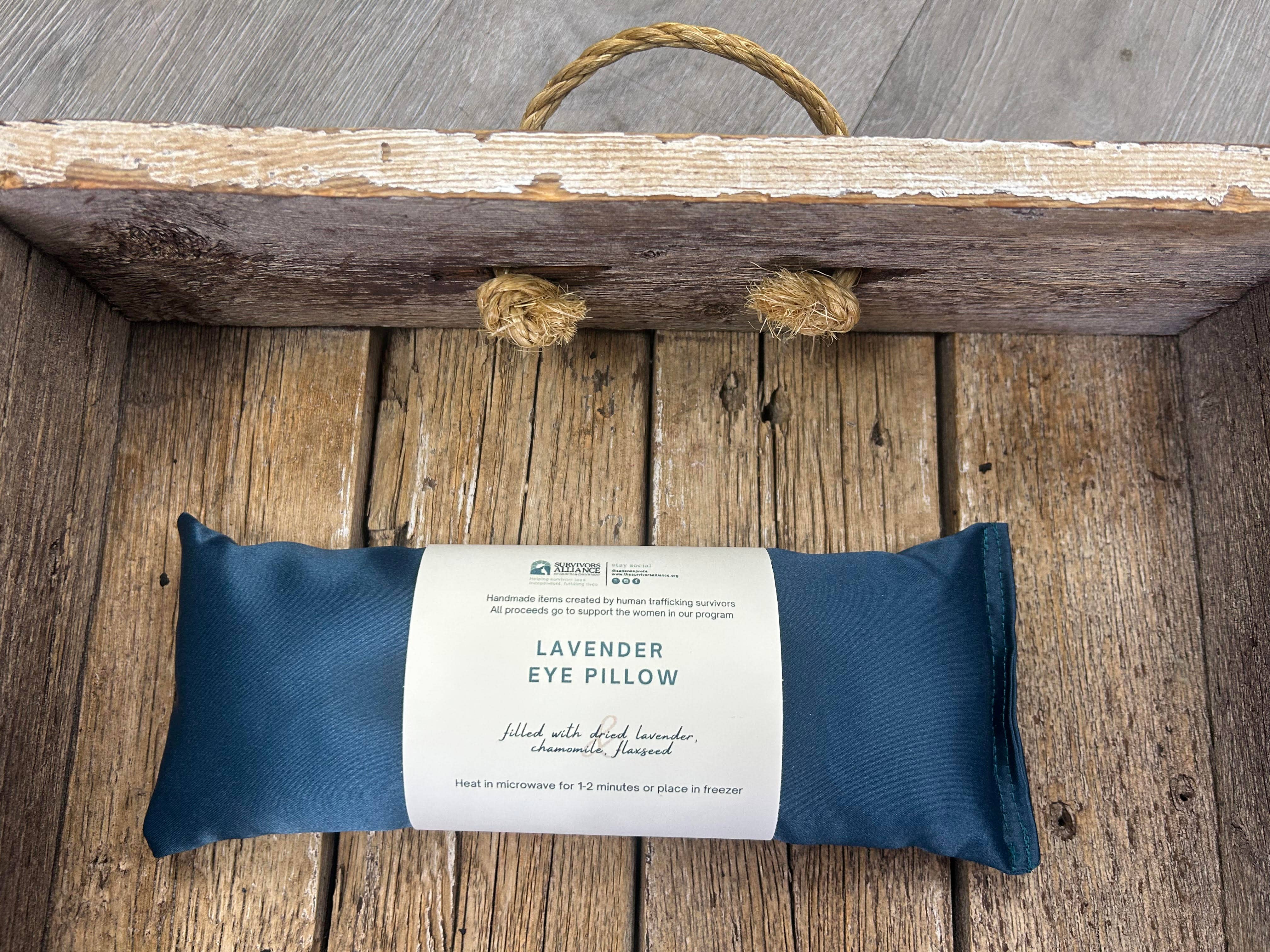 Survivors Alliance for Growth and Employment - Wholesale Spa/Therapy Pillow - Soothing Eye Pillow with Lavender & Chamomile0