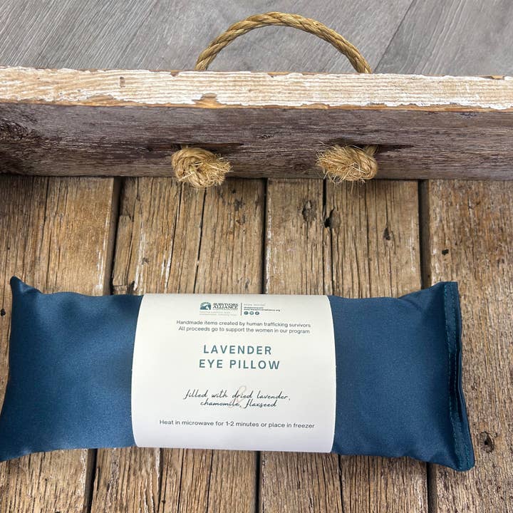 Survivors Alliance for Growth and Employment - Wholesale Spa/Therapy Pillow - Soothing Eye Pillow with Lavender & Chamomile
