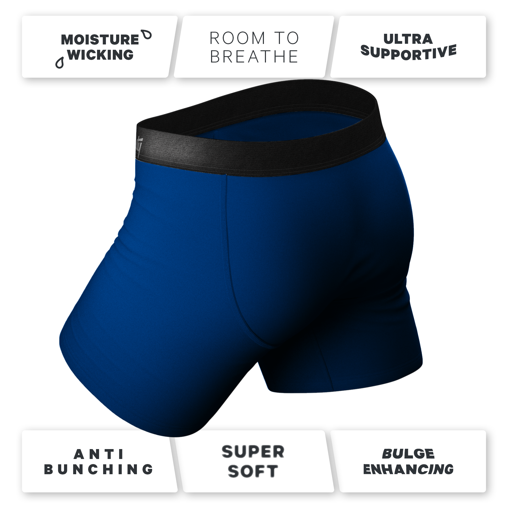 Shinesty, Inc – Engroshandel Undertøj - Herre – Den Store Blå | Navy Ball Hammock® Pouch Undertøj Med Gylp3