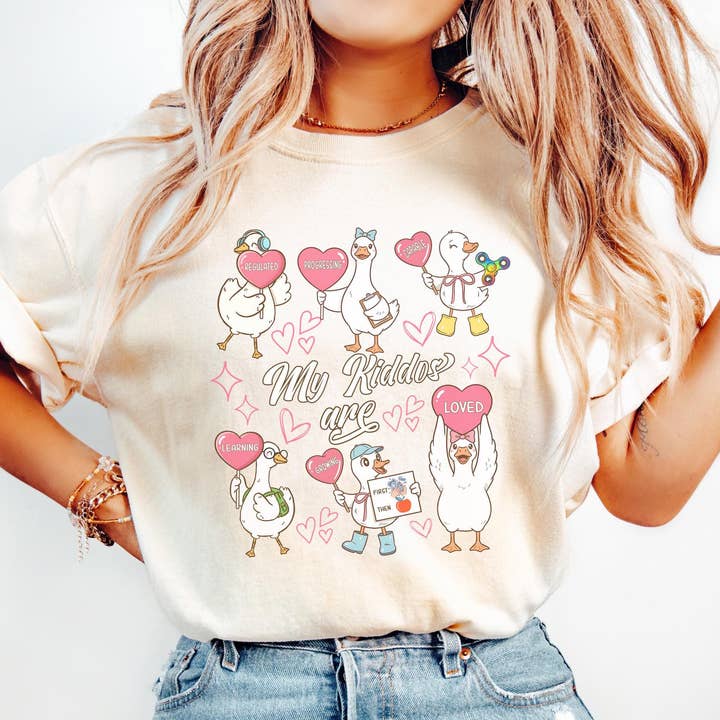 T-shirt ABA Oie Bête Saint-Valentin, Sweat-shirt Saint-Valentin pour la vente par DLT Ecommerce