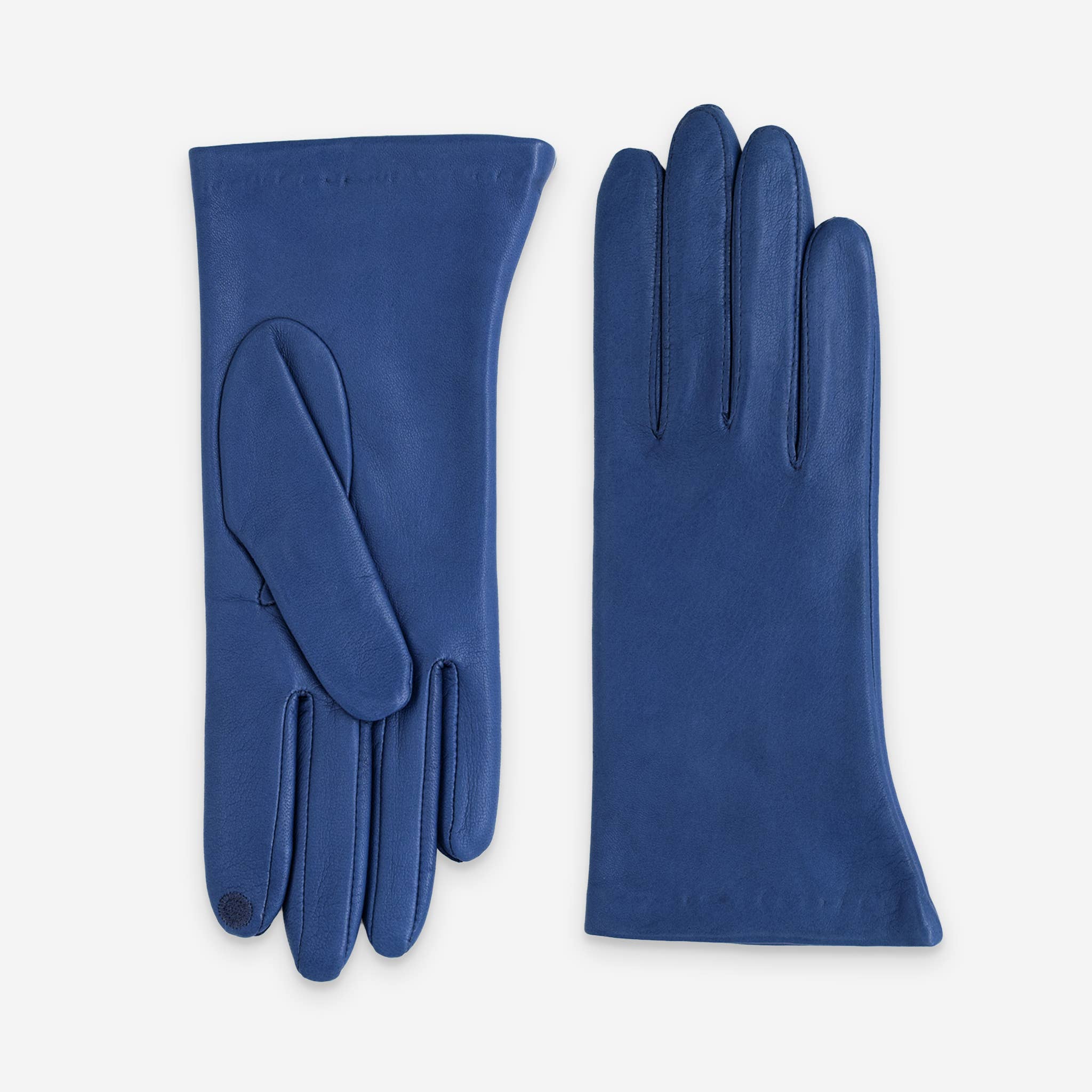 Glove Story - Wholesale Gloves - Women's - lambskin-leather-gloves-silk-lining-touchscreen-21001ST17