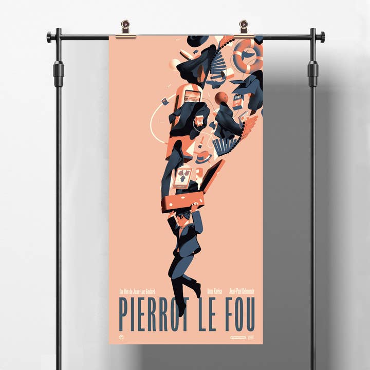 Pierrot Le Fou - Variant for wholesale by Plakat