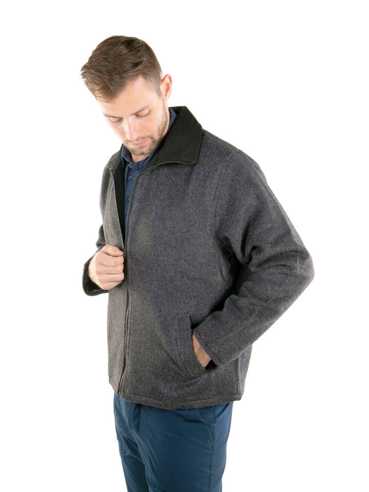 Rockwood Alpaca Jacket for wholesale by Simply Natural Alpaca