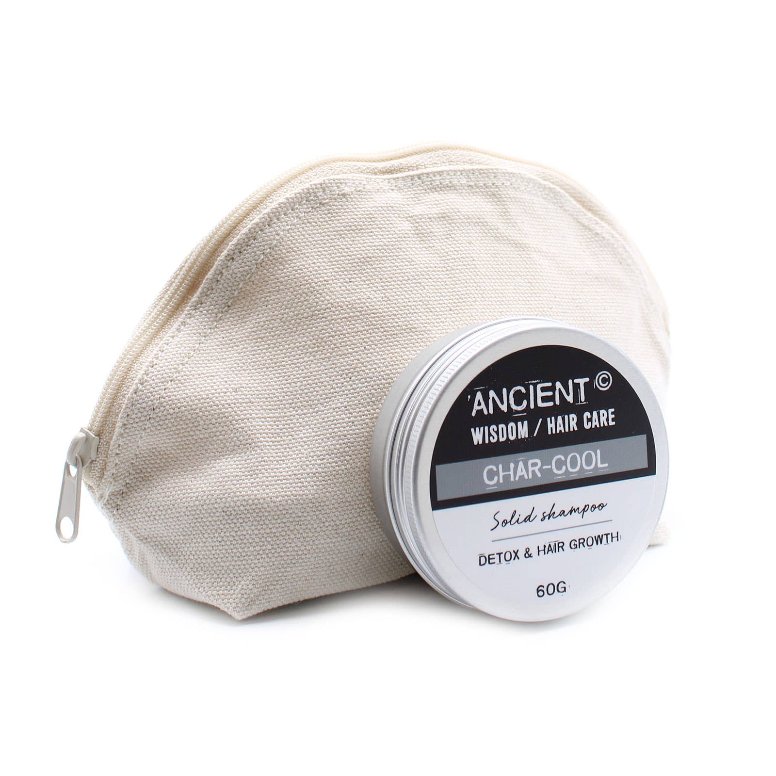 AW Artisan - Wholesale Toiletry Bag - Unisex - Natural Cotton Toiletry Bag 10 oz - Half Moon1