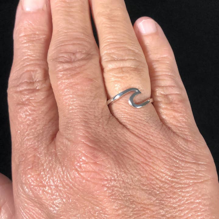 Moonrise Jewelry - Wholesale Band/Stacked Ring - R-3 Wave Ring3