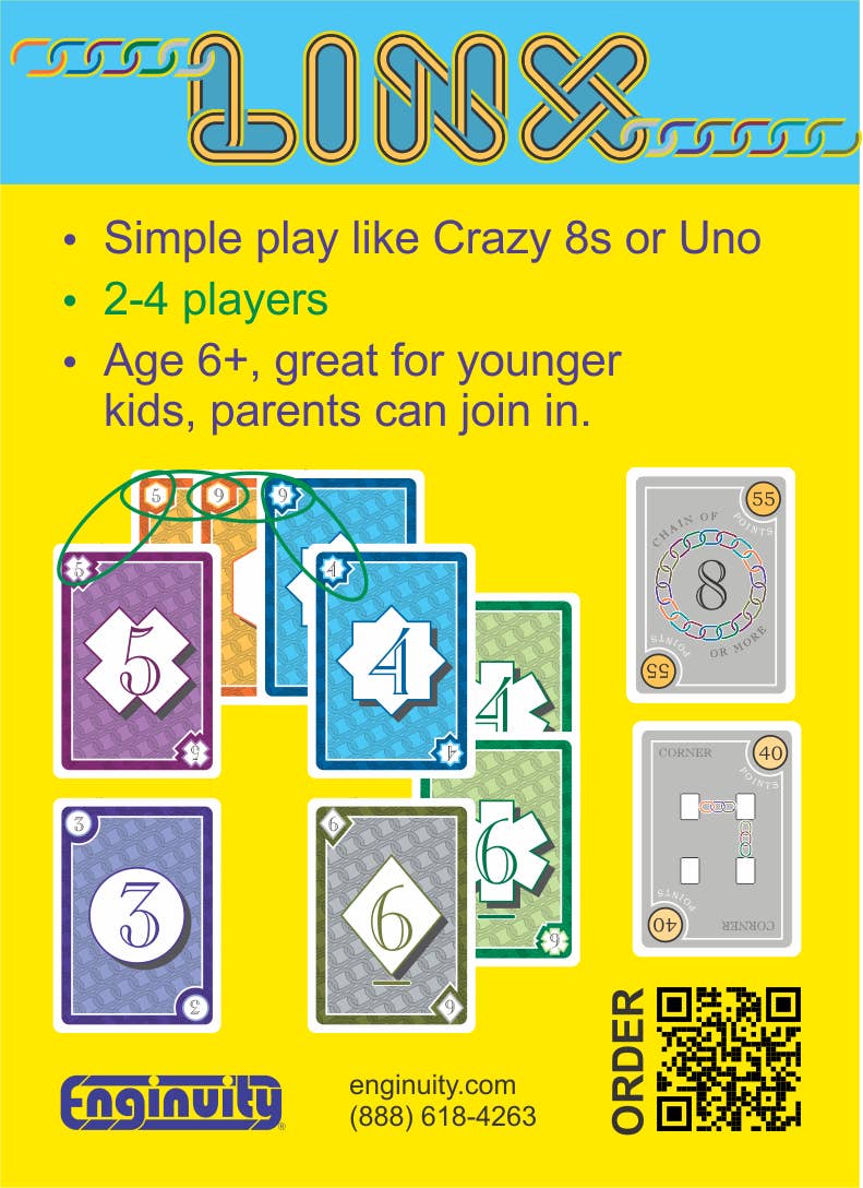 Enginuity Games - Wholesale Card Game - FREE Script cards - teach your staff, teach your customers8