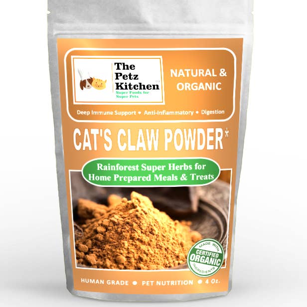 Natura Petz Organics - Wholesale Pet Supplement - Cat - Cats Claw Powder Immune & Inflammation Support* the Petz Ki