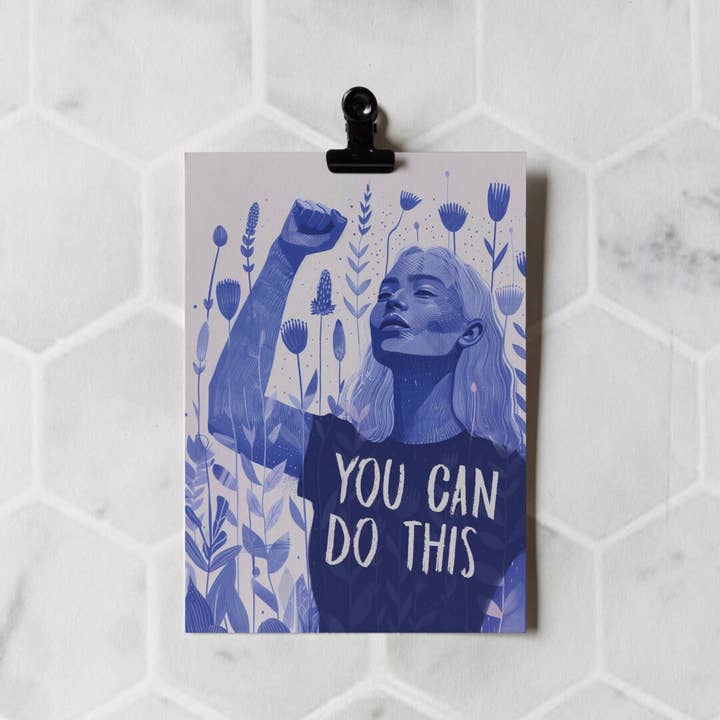 Botanopia - gifts , decor and cards for plant lovers - Wholesale Friendship Card - You can do this | Encouragement Card | Friendship Card2